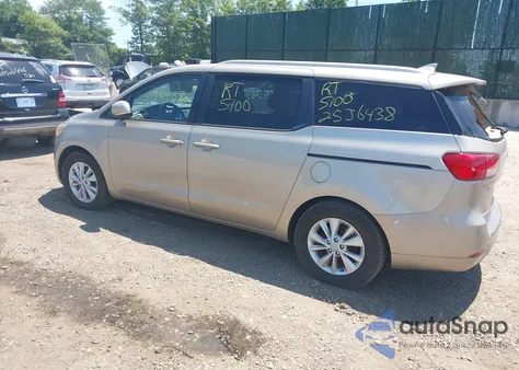 2016 Kia Sedona Lx from USA, damaged, VIN KNDMB5C10G6084342